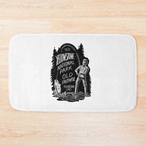 Item preview, Yellowstone National Park Fisherman  designed and sold by John Morris Illustration.