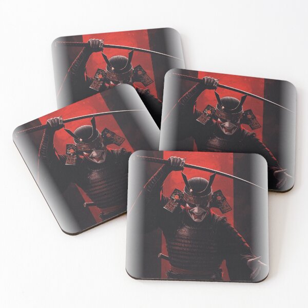 Item preview, Kabuki Warrior Mie Pose - Japanese Dark Theater Art designed and sold by Tokyo Neo Noir Collective .
