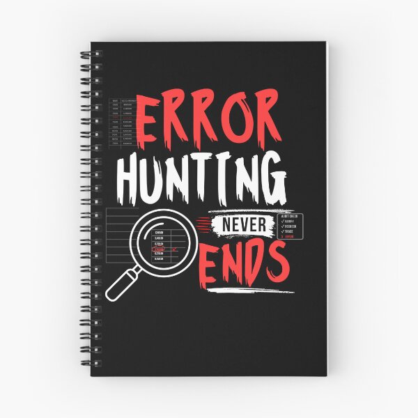 Item preview, Error Hunting Never Ends | Funny Auditor CPA Accounting Humor Shirt designed and sold by FCA SIR MERCH .