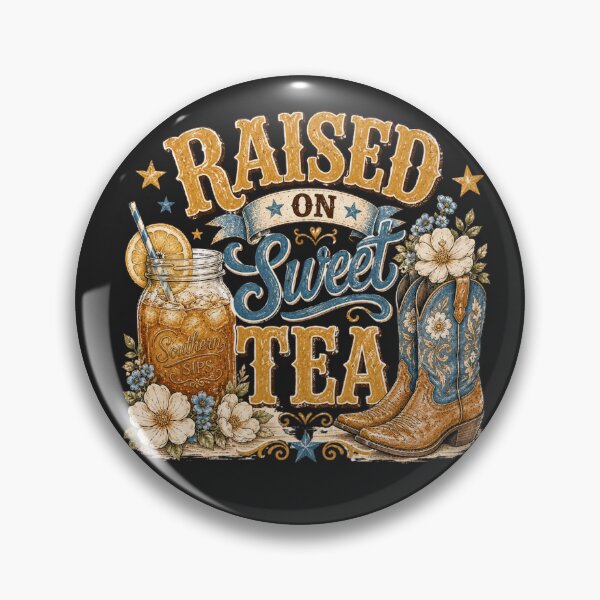 Item preview, Raised on Sweet Tea designed and sold by SweetTeezPrints.