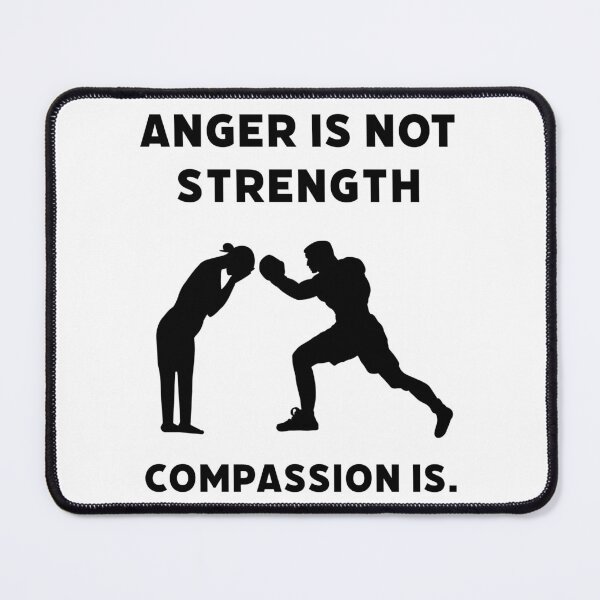 Item preview, Anger is not strength  designed and sold by Rachel the Artist .