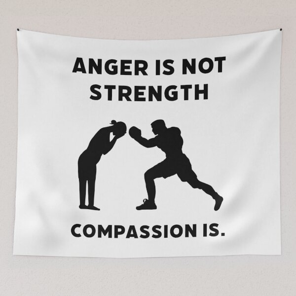 Item preview, Anger is not strength  designed and sold by Rachel the Artist .