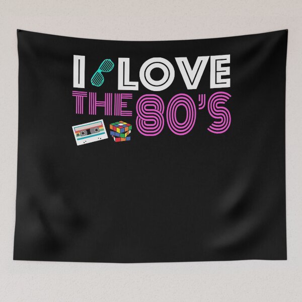 Item preview, I love the 80's designed and sold by JukeLox.