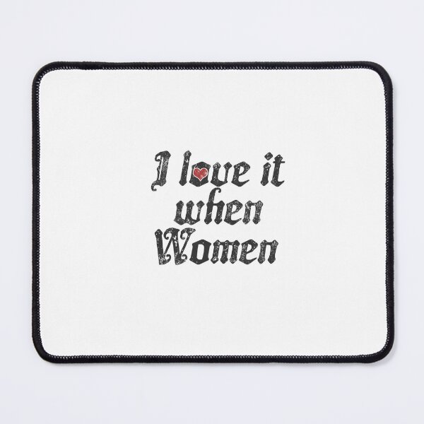 Item preview, I love it when Women Pride Month 2026 - Lesbian shirt designed and sold by delllsdesigns.