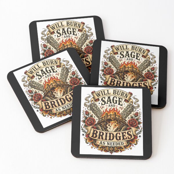 Item preview, Will Burn Sage And Bridges As Needed Vintage Witchy designed and sold by XYZ Studio.