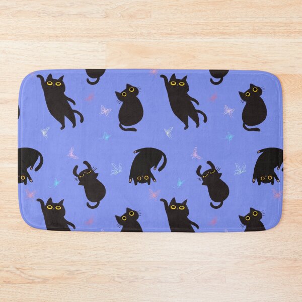 Item preview, Black Cats Chasing Butterflies designed and sold by Pinecone Place.