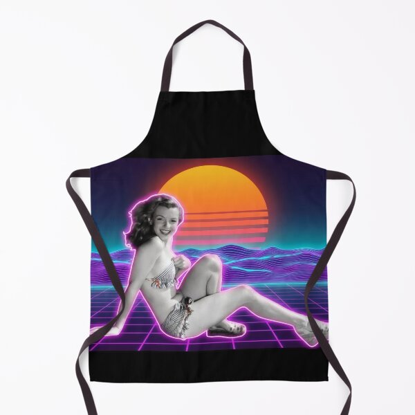 Item preview, Norma in Neon | Synthwave Horizon designed and sold by CMY Designs.
