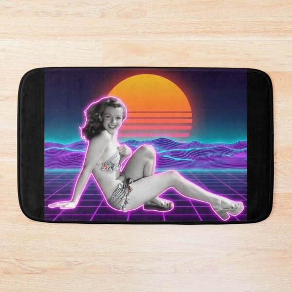 Item preview, Norma in Neon | Synthwave Horizon designed and sold by CMY Designs.