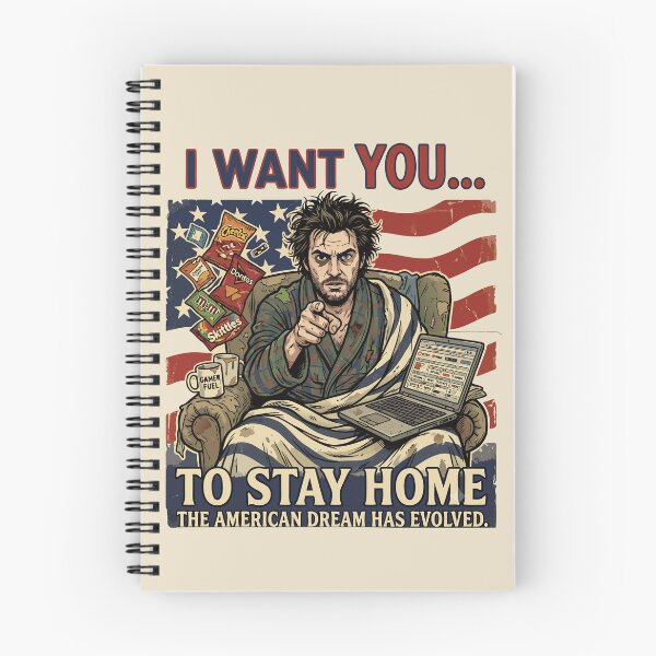 Item preview, I Want You To Stay Home The American Dream Has Evolved – Funny Gamer Introvert Humor Gift designed and sold by Velustro Shop.