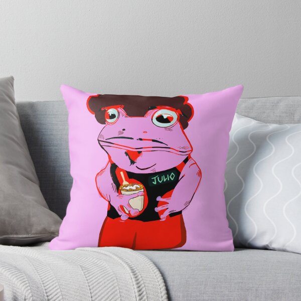 Item preview, Frog named julio designed and sold by Mestiza Bruja Studio.