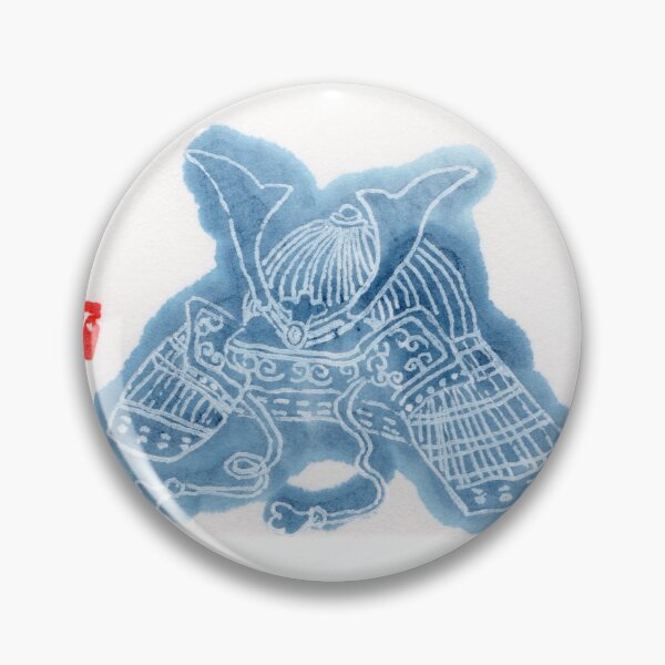 Item preview, Japanese Warrior Helmet designed and sold by dosankodebbie's etegami world.