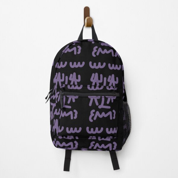 Item preview, Purple Abstract Doodle – Minimal Character Face Art designed and sold by felipemaldonadoart.