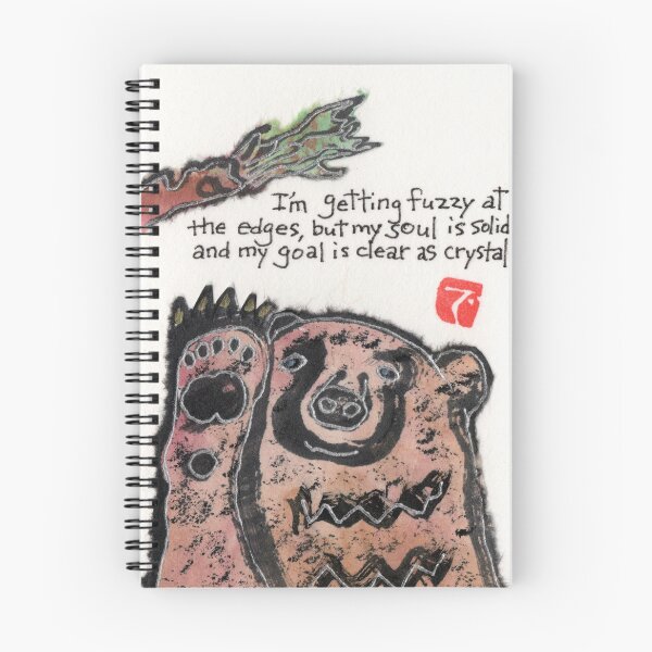 Item preview, Fuzzy at the edges (self portrait series) designed and sold by dosankodebbie's etegami world.