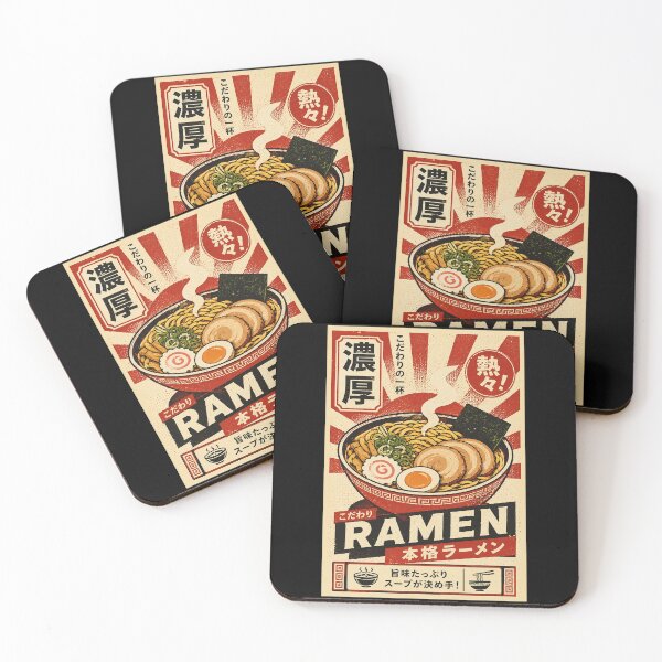 Item preview, Vintage Japanese Ramen Bowl Poster Retro Noodle Shop Style designed and sold by ferminhays.