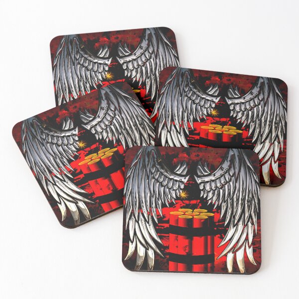 Item preview, wings with bomb designed and sold by ppyostyle.