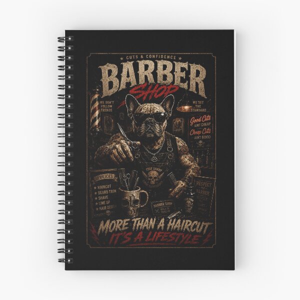 Item preview, Vintage Bulldog Barber Shop With Classic Grooming Attitude designed and sold by Modaozushi216.
