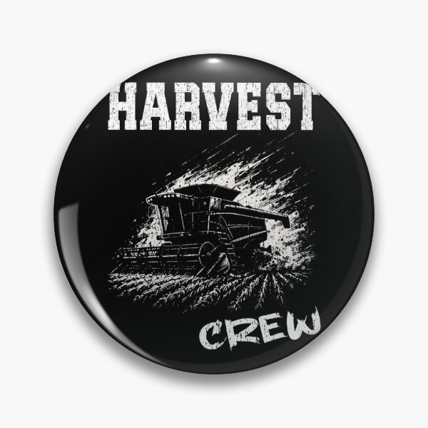 Item preview, Harvest Crew Farmer Farm Ranch Farming Combine Harvester Fields Crops  designed and sold by Jt41.