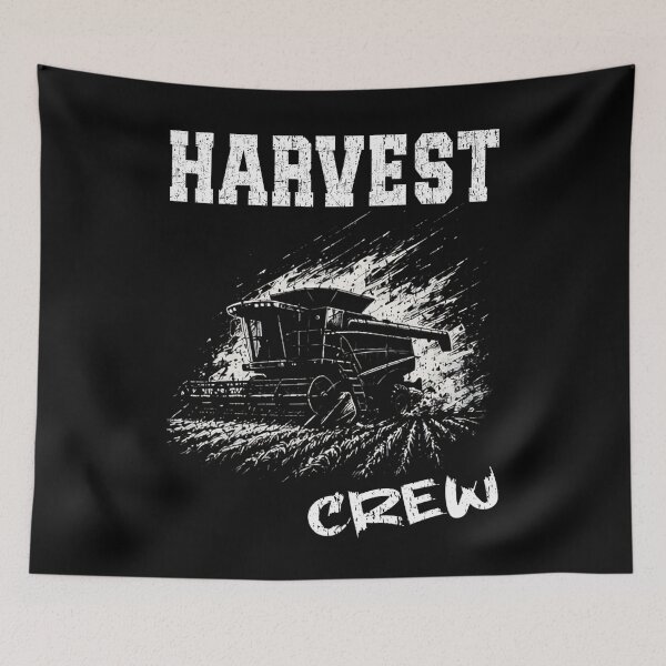 Item preview, Harvest Crew Farmer Farm Ranch Farming Combine Harvester Fields Crops  designed and sold by Jt41.
