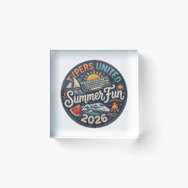 Item preview, 2026 Typers United - Summer Fun designed and sold by WC Designs.