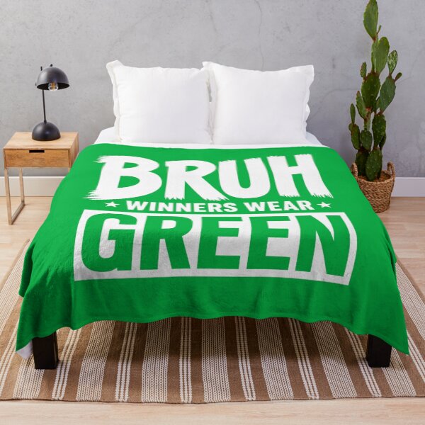 Item preview, Green Field Day Team Spirit Bruh Winners Wear Green designed and sold by PerfectMatch.