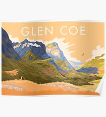 Glen Coe Scotland Poster