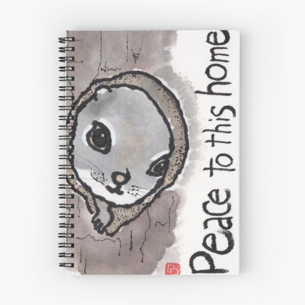 Item preview, Flying squirrel at peace designed and sold by dosankodebbie's etegami world.
