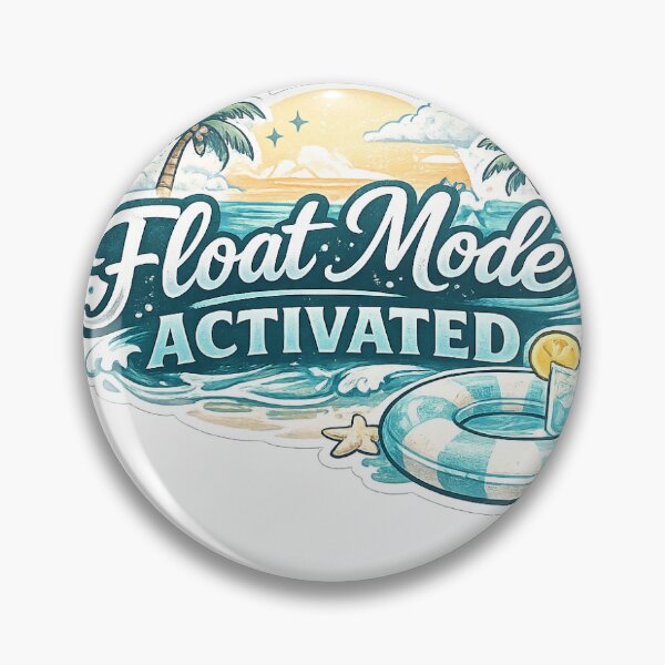 Item preview, Float mode activated sticker designed and sold by StormySoulSnaps.