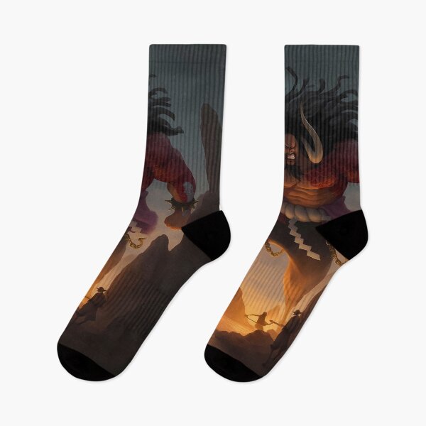 Item preview, Kaido One Piece Giant Emperor At Twilight Shore designed and sold by Spraykart.