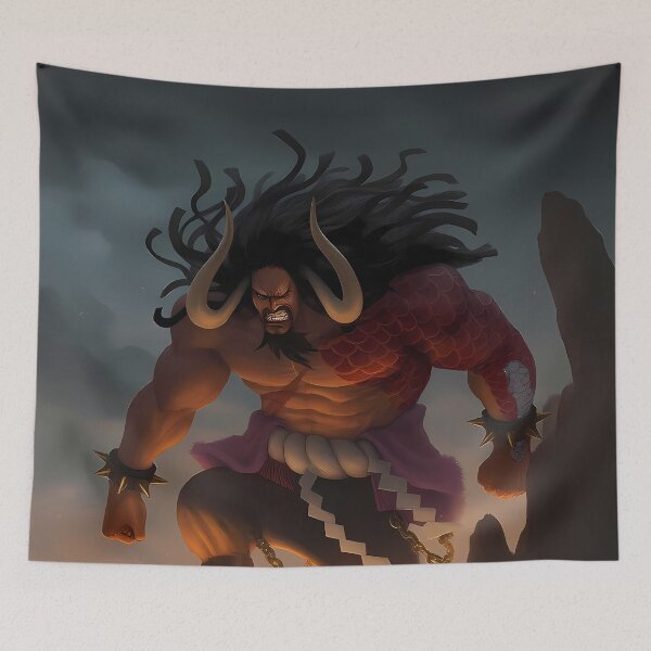 Item preview, Kaido One Piece Giant Emperor At Twilight Shore designed and sold by Spraykart.