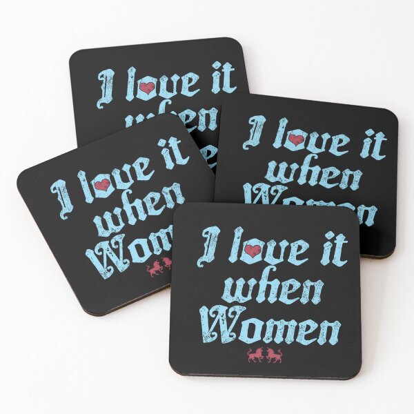 Item preview, I love it when Women Pride Month 2026 - Lesbian shirt designed and sold by delllsdesigns.