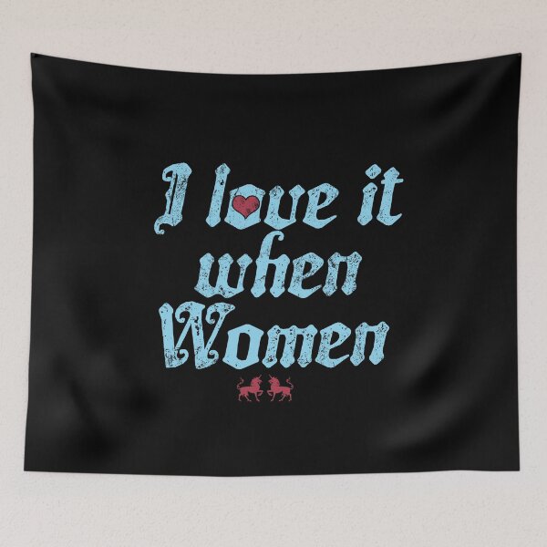 Item preview, I love it when Women Pride Month 2026 - Lesbian shirt designed and sold by delllsdesigns.