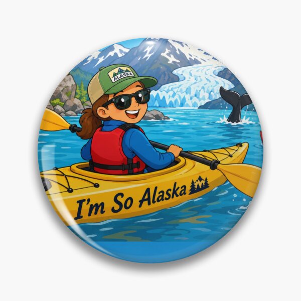Item preview, I'm So Alaska Kayak Adventure designed and sold by YahnaKay.