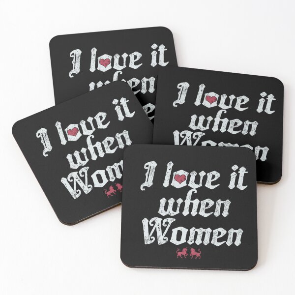 Item preview, I love it when Women Pride Month 2026 - Lesbian shirt designed and sold by delllsdesigns.