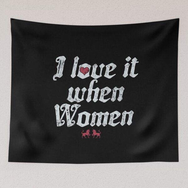 Item preview, I love it when Women Pride Month 2026 - Lesbian shirt designed and sold by delllsdesigns.