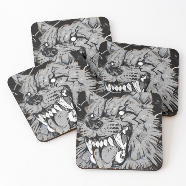 Item preview, Grayscale Werewolf designed and sold by ValKarasu.