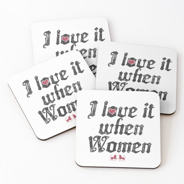 Item preview, I love it when Women Pride Month 2026 - Sapphic shirt designed and sold by delllsdesigns.