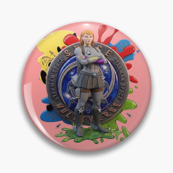 Item preview, Starwoman Space Hero Multiverse Paint Splash designed and sold by StarmanSpace24.