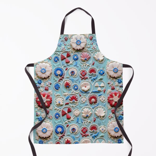 Item preview, Antique Blue Ground Uzbekistan Suzani designed and sold by Vicky Brago-Mitchell®.