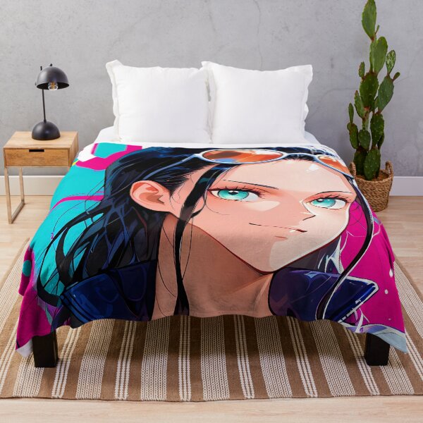 Item preview, Nico Robin One Piece Neon Pop Portrait designed and sold by Spraykart.