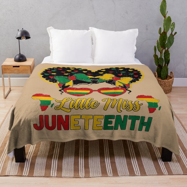Item preview, Afro Black Girl Juneteenth 1865 African Pride Celebration designed and sold by whimsymadhu.
