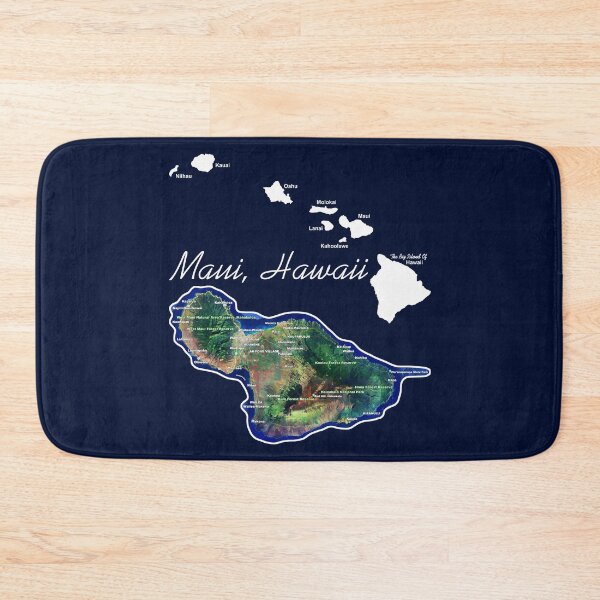 Item preview, Maui Hawaii With Hawaiian Islands designed and sold by JamesLimborg.