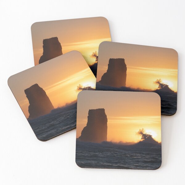 Item preview, Sunrise Tasmania at Eddystone Rock designed and sold by andychiz.