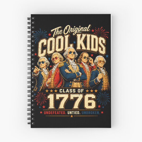 Item preview, The Original Cool Kids Class of 1776 Funny Founding Fathers  designed and sold by elongatedjazz.