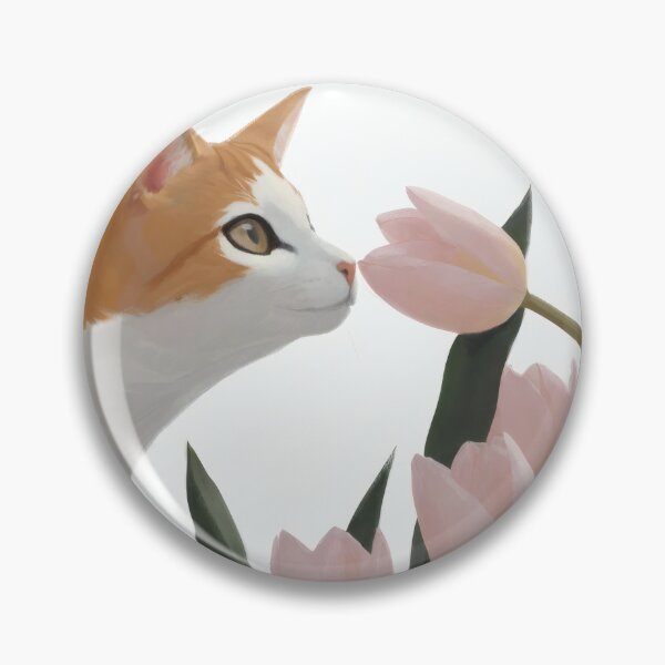 Item preview, Curious Cat Spring Floral designed and sold by José Ricardo.