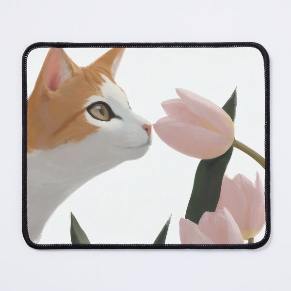 Item preview, Curious Cat Spring Floral designed and sold by José Ricardo.