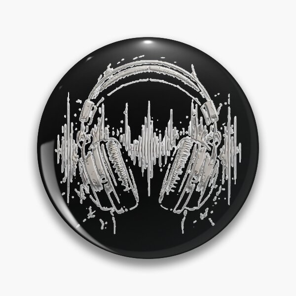 Item preview, Headphones Sound Wave Graphic | Music Audio Listener Music Lover Musician Studio  designed and sold by Jt41.