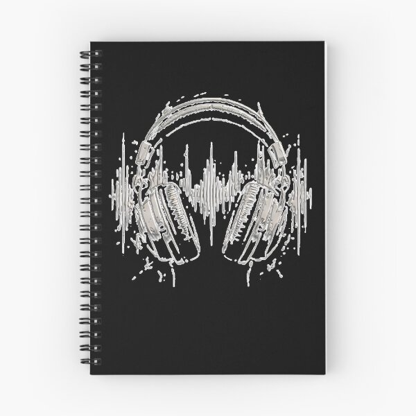 Item preview, Headphones Sound Wave Graphic | Music Audio Listener Music Lover Musician Studio  designed and sold by Jt41.