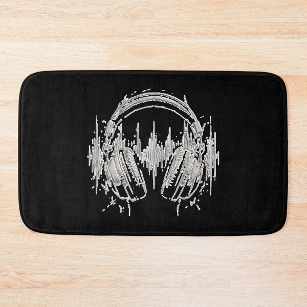 Item preview, Headphones Sound Wave Graphic | Music Audio Listener Music Lover Musician Studio  designed and sold by Jt41.