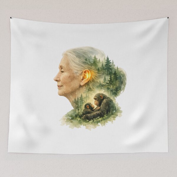 Item preview, Whispers of Nature Within Her Mind designed and sold by Dresut.