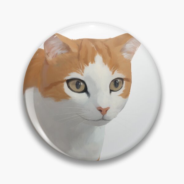 Item preview, Orange & White Cat Portrait designed and sold by José Ricardo.